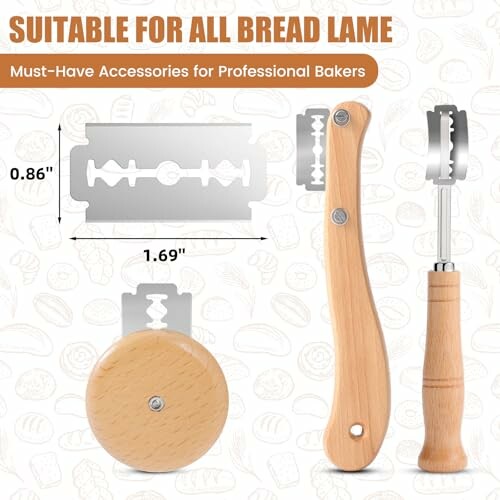CUNSENR Bread Lame Blades Refill