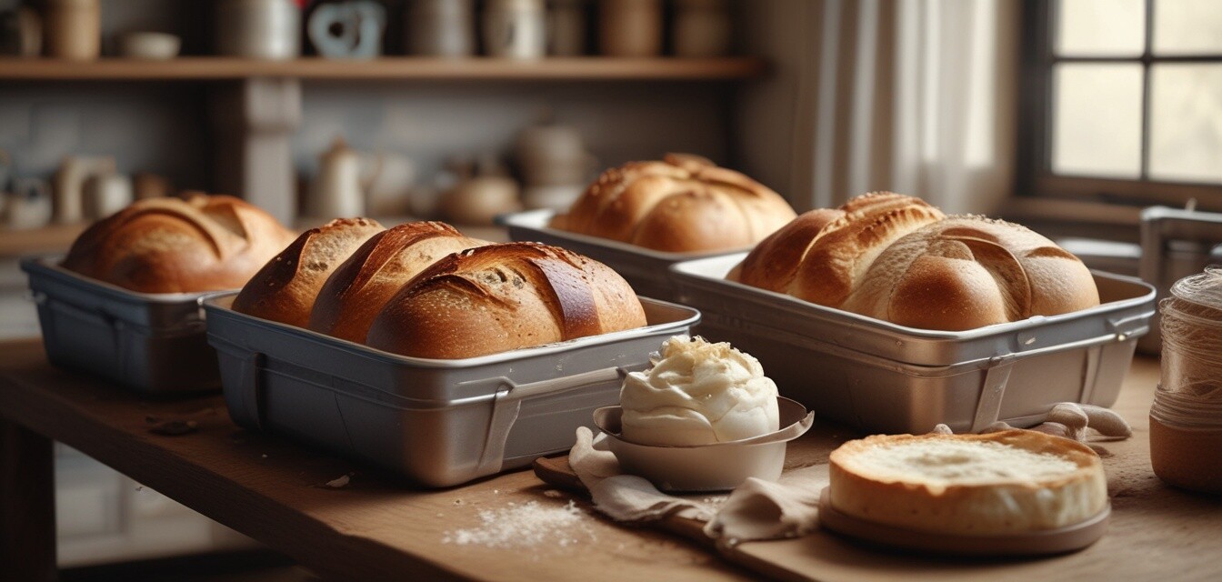 Bread Pans in Action