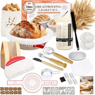 Sourdough Starter Kit, 29-Piece Set