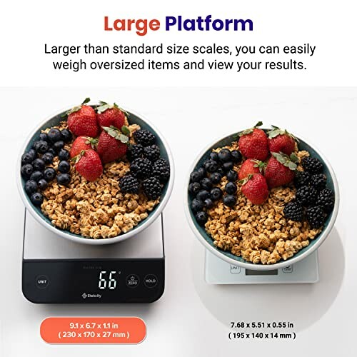 Etekcity Digital Food Kitchen Scale