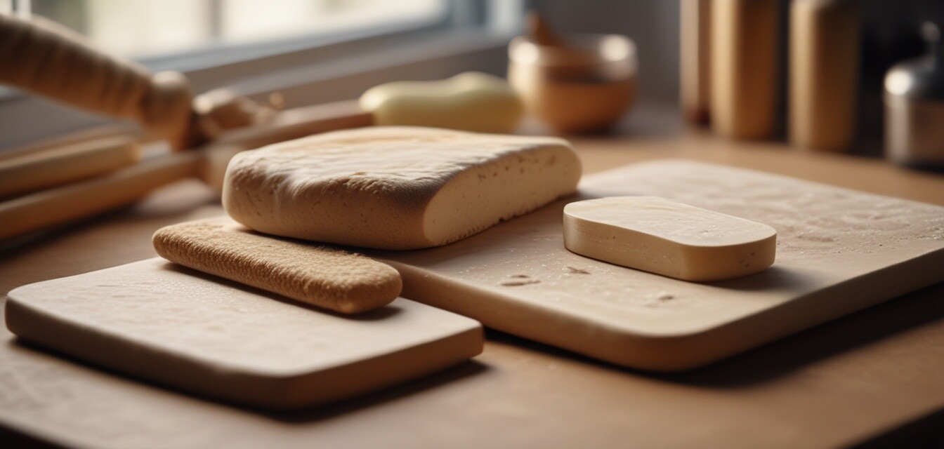 Dough scraper materials comparison