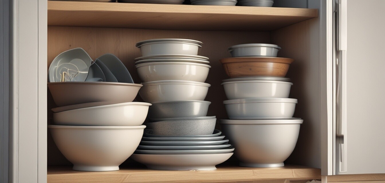 Mixing Bowl Storage