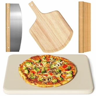 4 PCS Pizza Stone Set