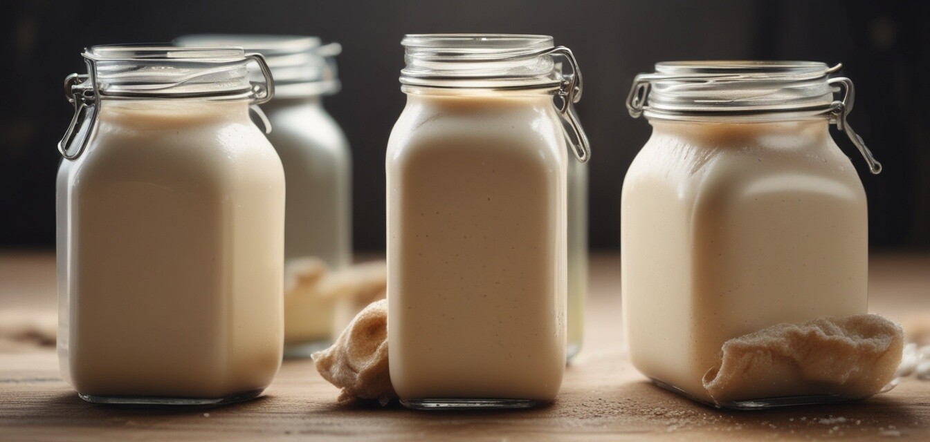 Sourdough starter creation process